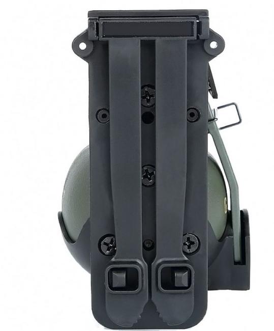 Wosport Dummy Grenade M67 with Mount for Molle Systems